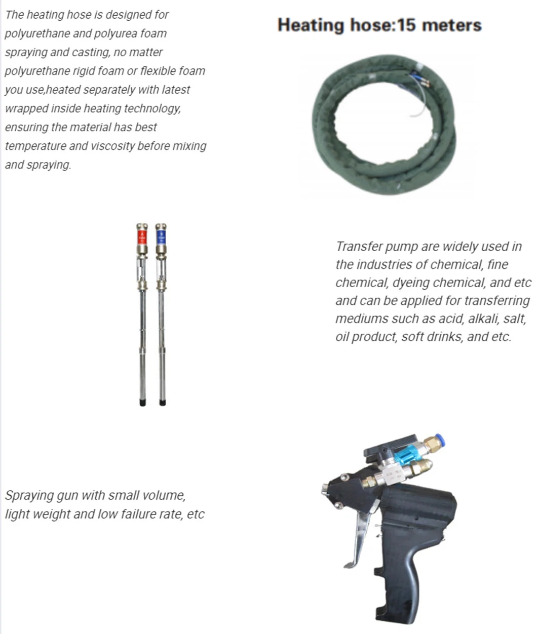 Dmj High Quality Polyurethane PU Spray Foam Machinery for Insulation