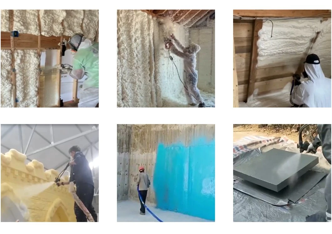 Dmj High Quality Polyurethane PU Spray Foam Machinery for Insulation